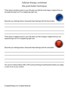 Adlerian Therapy Worksheet - HappierTHERAPY