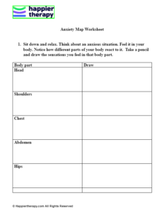 Anxiety Pyramid Worksheet | HappierTHERAPY
