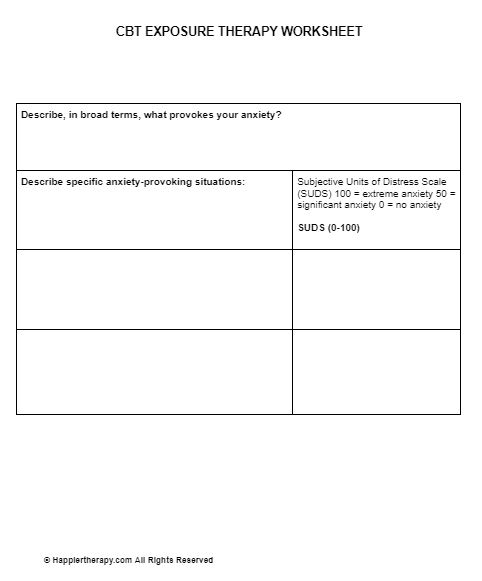therapy worksheet resources