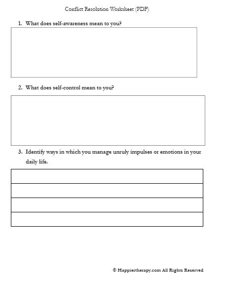 Dealing With Remorse Worksheet HappierTHERAPY