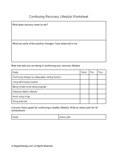 Telling Your Recovery Story Worksheet HappierTHERAPY