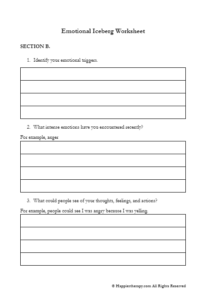 Emotional Numbness Worksheet | HappierTHERAPY