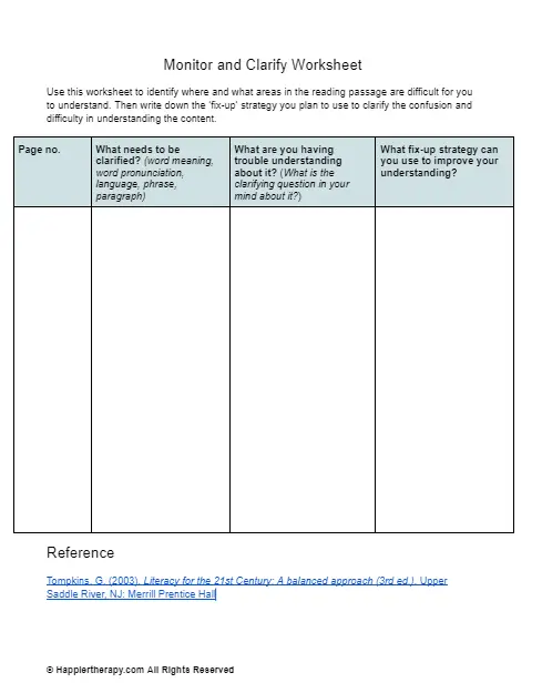 Physical Abuse Worksheet - HappierTHERAPY