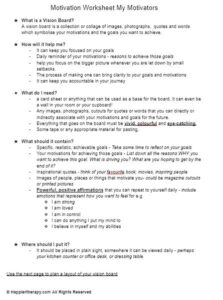 Motivation Worksheet My Motivators Happiertherapy Motivation Worksheet My Motivators Happiertherapy