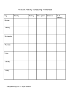 CBT Mood Log Worksheet | HappierTHERAPY