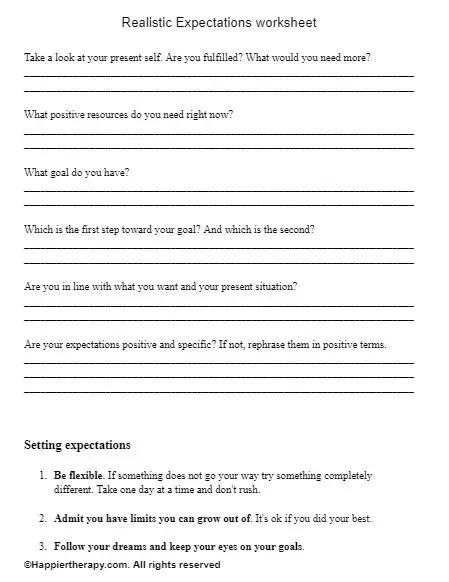 Patience Therapy Worksheet | HappierTHERAPY