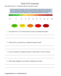 SUDS OCD Worksheet HappierTHERAPY SUDS OCD Worksheet HappierTHERAPY