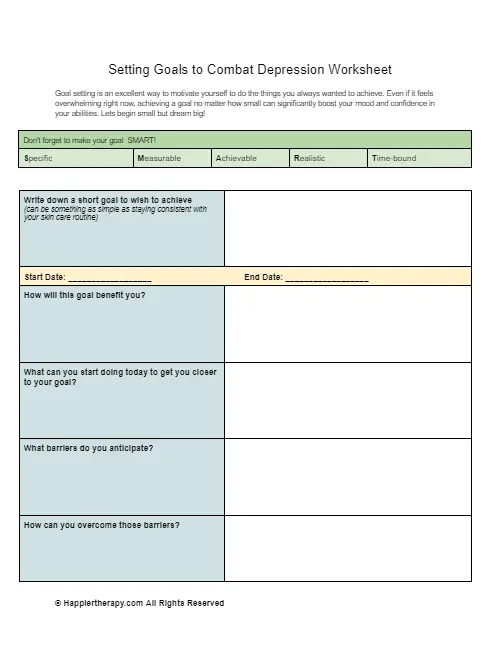 setting-goals-to-combat-depression-worksheet-happiertherapy