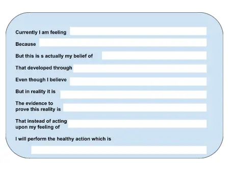 Mental Health Coping Skills Worksheet - HappierTHERAPY