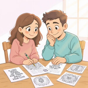 Mental Health Worksheets & workbooks for Couples